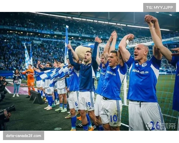 特写镜头:沙尔克04门将扑出点球后与队友庆祝 特写镜头:沙尔克04门将扑出点球后与队友庆祝